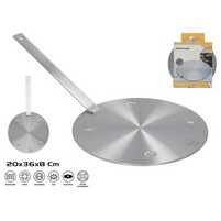 PIASTRA INDUZIONE INOX CM.20